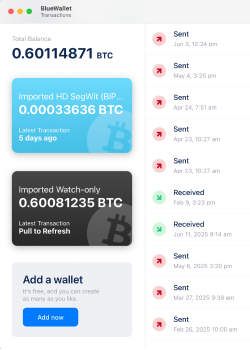 BlueWallet — Mac