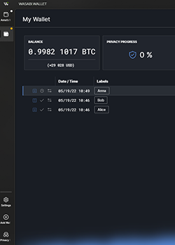 Wasabi Wallet — Linux